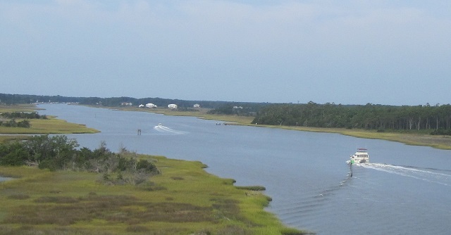 Waterway at Oak Island NC